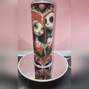Love Jack and Sally Valentine's 20oz Tumbler